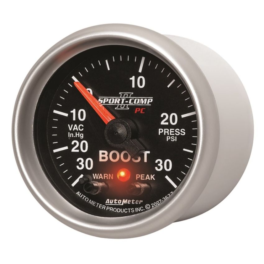 AutoMeter 3677 GAUGE, VAC/BOOST, 2 1/16