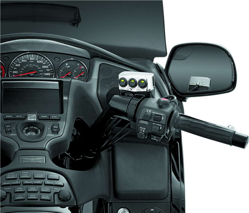 Kuryakyn 7803 Accessory Switches Honda Goldwing & Yamaha Models