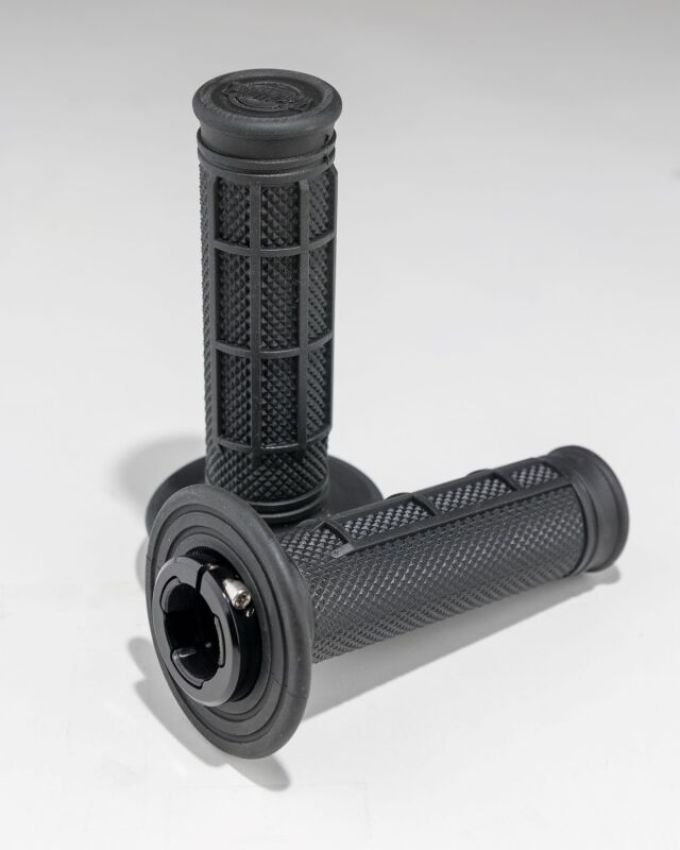ProTaper 023350 Pro Series Clamp On 1/2 Waffle Black/Black