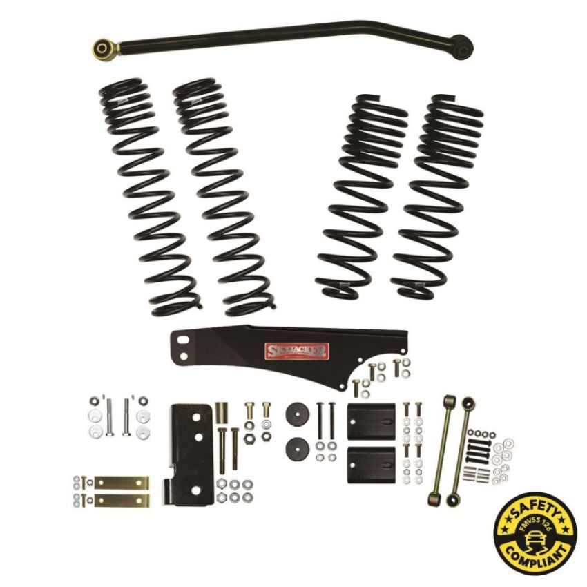 Skyjacker JK40BLT 07-18 Jeep Wrangler (JKU) 4in Lift Kit Component Box w/ Dual Rate Long Travel Springs