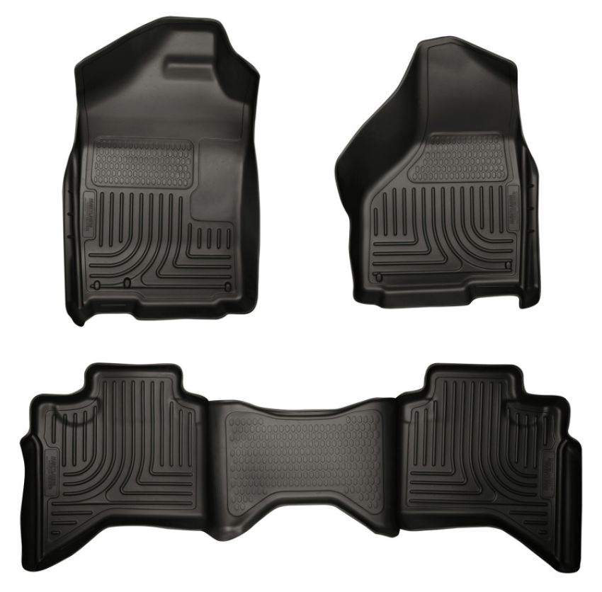 HUSKY LINERS HSK98031 02-09 Dodge Ram Floor Liners Black