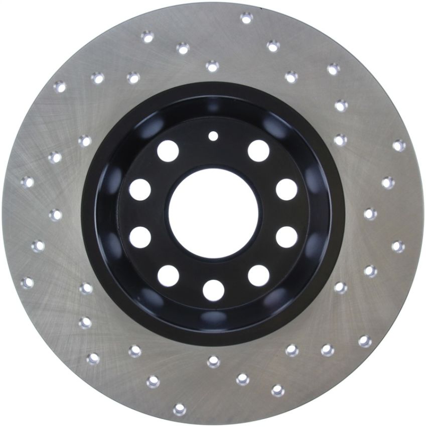 Stoptech 128.33099R 06-11 Audi A3 / 06-09 VW GTI Mk V / 05-10 Jetta (Exc Wagon) Drilled Right Rear Rotor