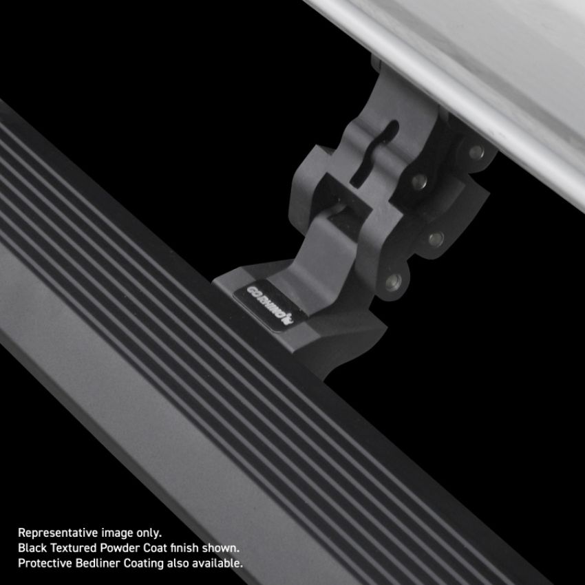 Go Rhino 20492652T RealTruck 07-17 Jeep Wrangler 2dr VoltStep Electric Running Board Kit (Cut Req.) - Bedliner Coating