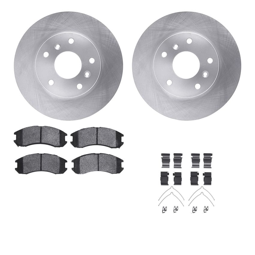 Dynamic Friction 6512-80115 Rotor Kit