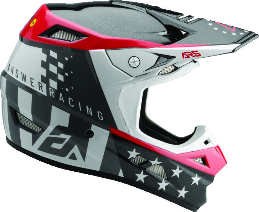 Answer 446337 AR5 Rally Helmet Mips Red/Black - XS