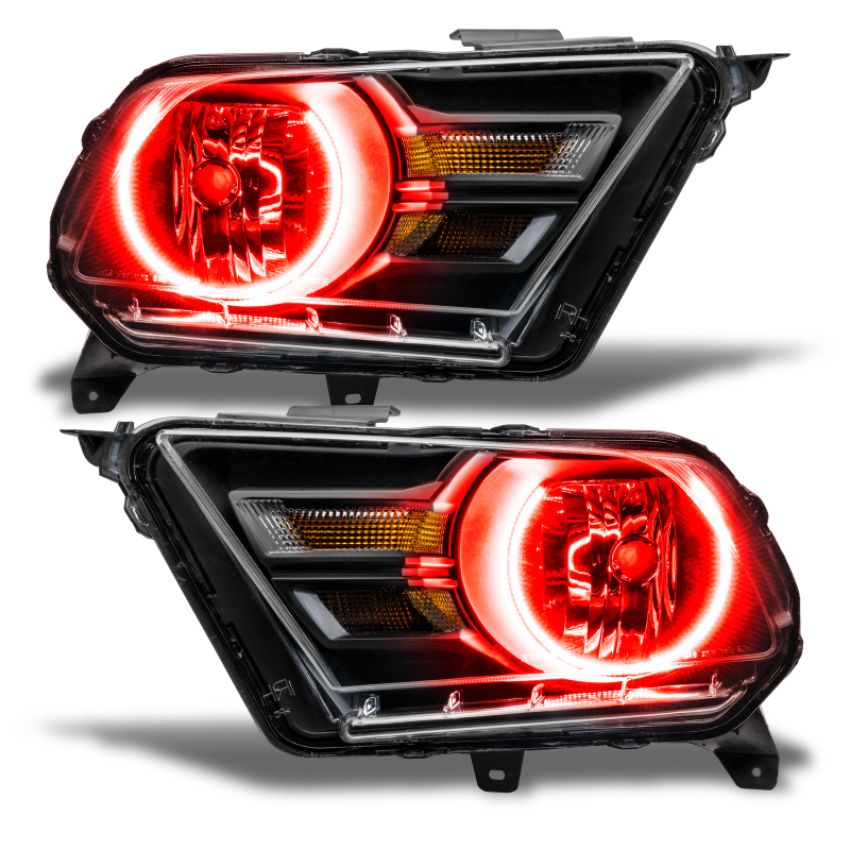 Oracle Lighting 7050-003 SMD Pre-Assembled Headlights, Non-HID, Red