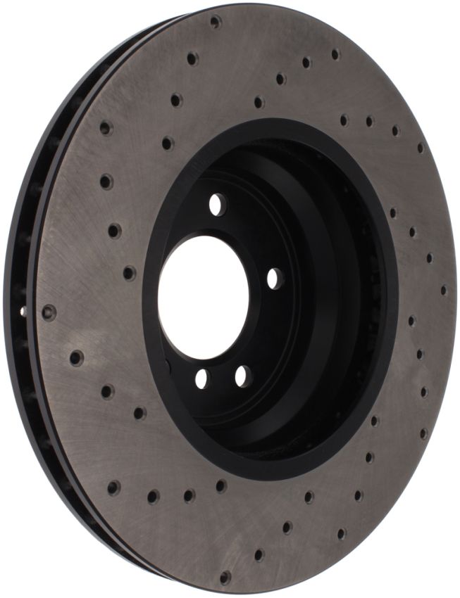 Stoptech 128.34093L 07-10 BMW 335i Cross Drilled Left Front Rotor