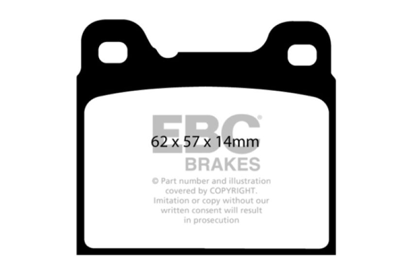 EBC Brakes DP31043C Redstuff Ceramic Low Dust Brake Pads