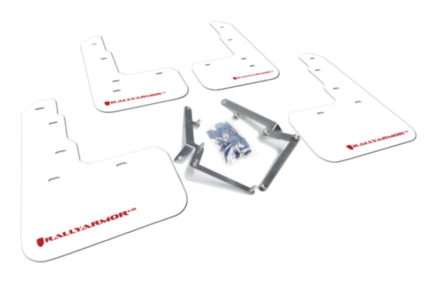 Rally Armor MF47-UR-WH/RD White/Red Logo