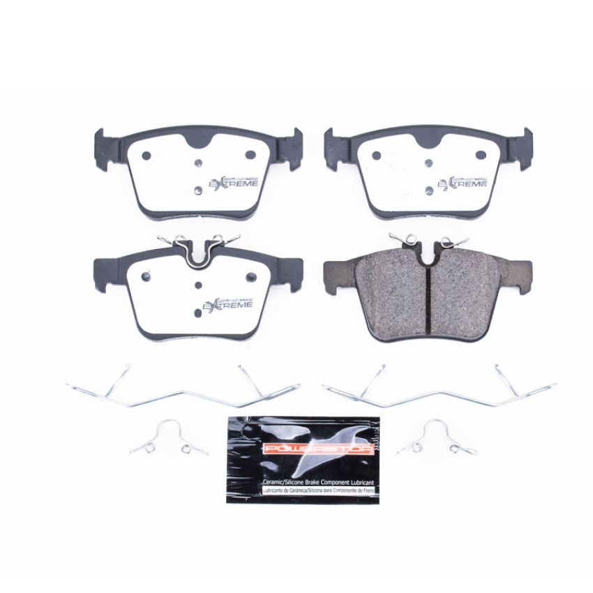 PowerStop Z36-1821 PowerStop - Z36 Truck and SUV Carbon-Fiber Ceramic Brake Pads with Hardware Kit