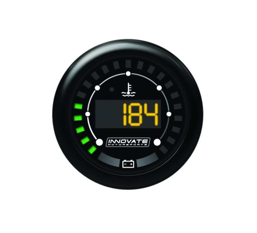 Innovate Motorsports 3853 Innovate MTX Digital Water Temperature & Battery Gauge Kit Dual Function!