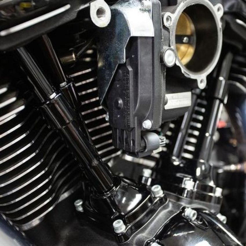 S&S Cycle 930-0137 2017+ M8 Models Quickee Pushrods w/ Gloss Black Covers