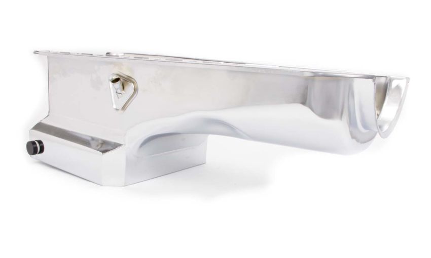 RACING POWER CO-PACKAGED RPCR9728 65-95 BBC Steel Drag Race Oil Pan Chrome
