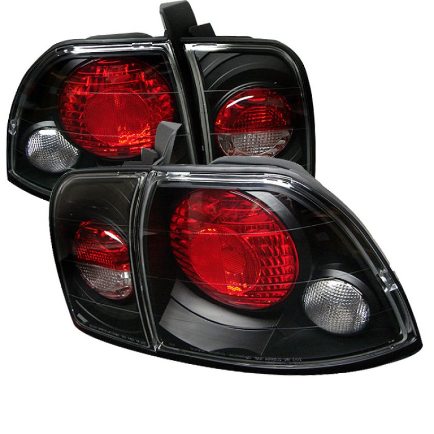 SPYDER 5004215 Euro Style Tail Lights - Black