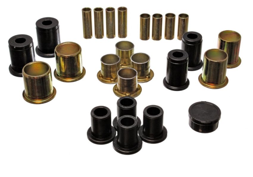 Energy Suspension 3.3173G 91-96 Buick LeSabre / 90-94 Chevy Astro Black Front Lower and Upper Control Arm Bu