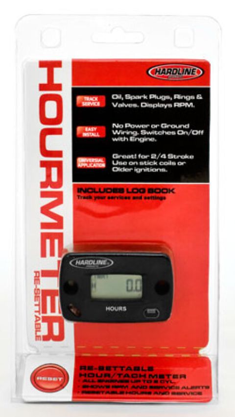 Hardline HR-8067-2 Resettable Hour Meter w/Service Alerts