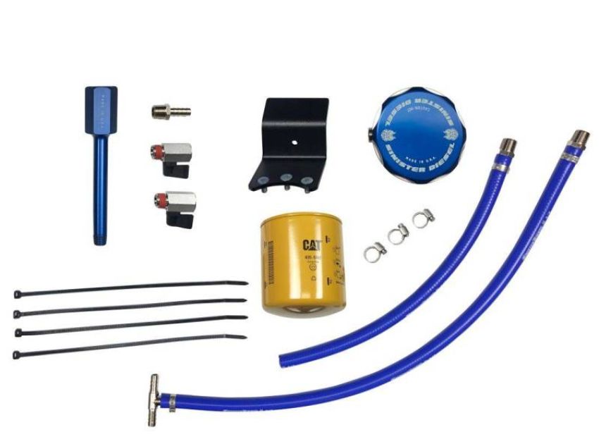 Sinister Diesel SD-CF-6.7P-17 2017+ Ford Powerstroke 6.7L (Engine Mount) Coolant Filtration System