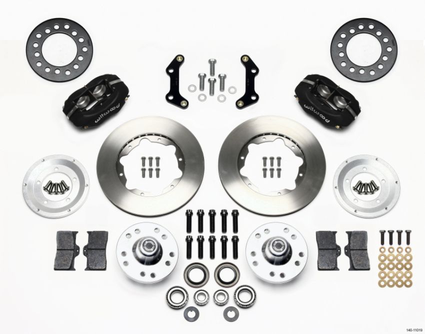 Wilwood 140-11019 Forged Dynalite Front Kit 11.00in 73-80 CDP A B E & F Body