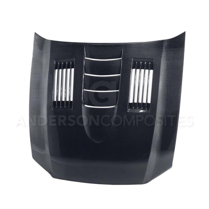 Anderson Composites AC-HD1011FDMU-SS 10-14 Ford Mustang/Shelby GT500 and 2013-2014 GT/V6 Type-SS Hood