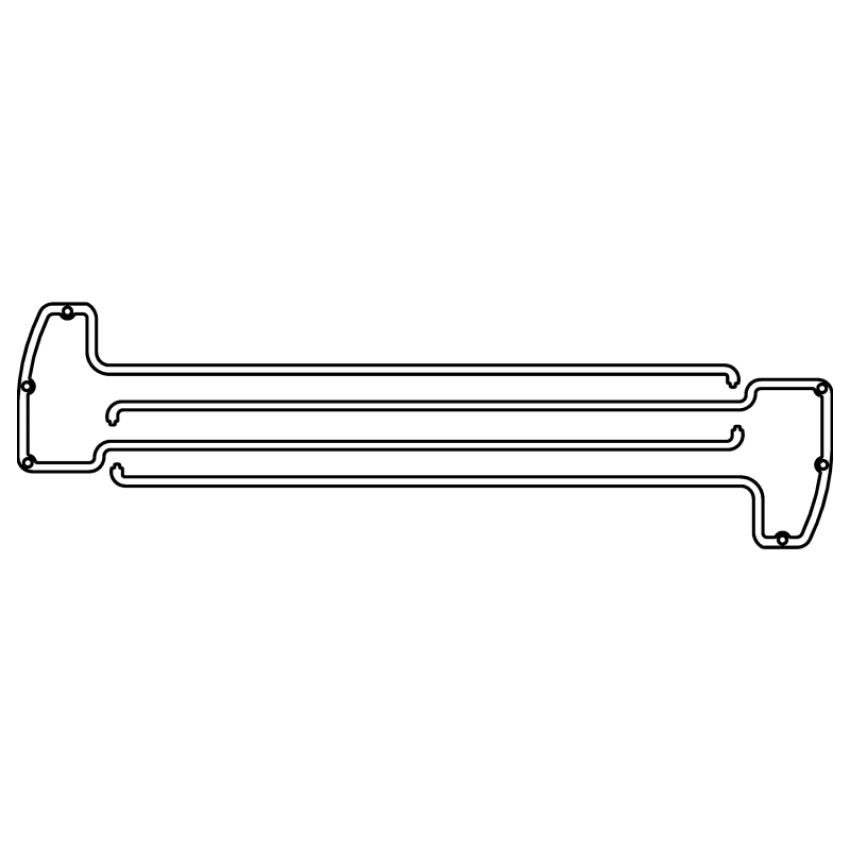 Cometic Gasket C14057-060 Cometic Jaguar 3.4L XK6 .060in AFM Cam Cover - Right