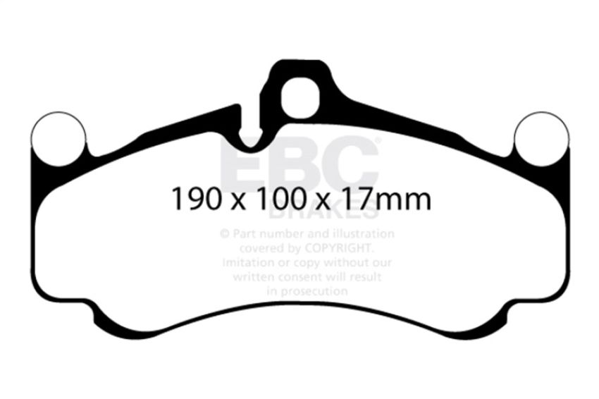 EBC Brakes DP32094C Redstuff Ceramic Low Dust Brake Pads