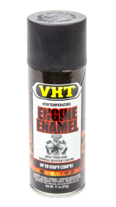 VHT SP130 BLK ENGINE ENAMEL FLAT
