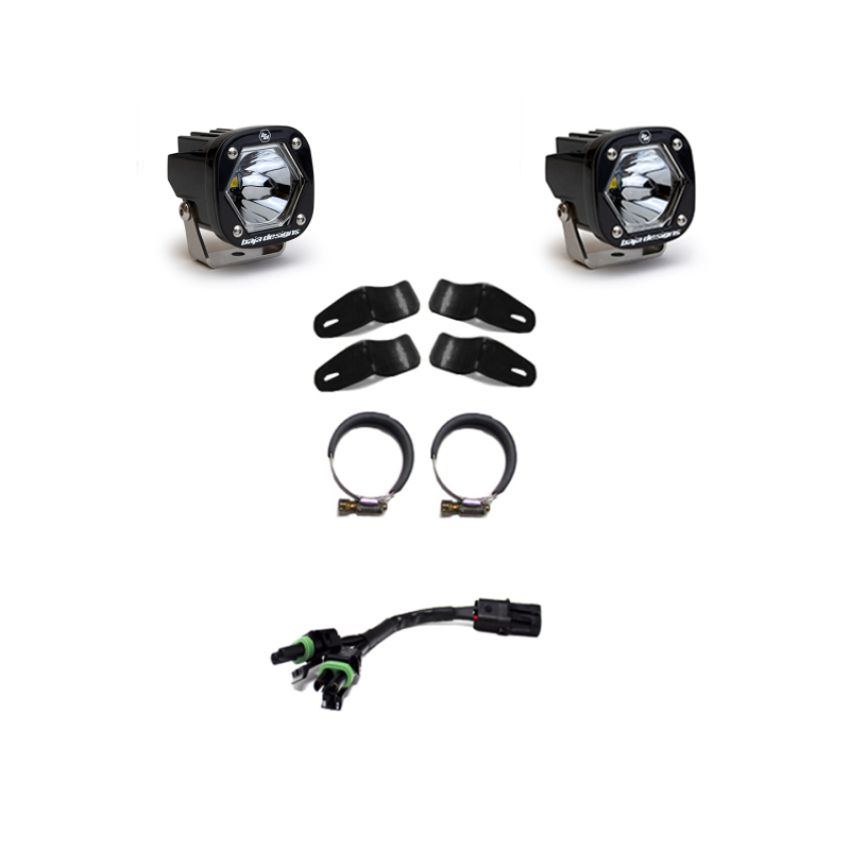 Baja Designs 507086 Moto S1 Auxiliary Light Kit