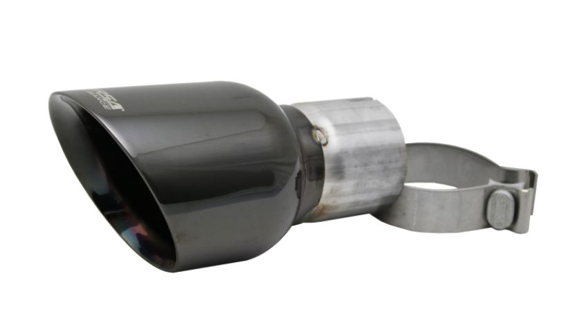 Corsa Performance TK009BLK Single 4.5in. Black PVD Pro-Series Universal Tip Kit (3.0in. Inlet-Clamp Include