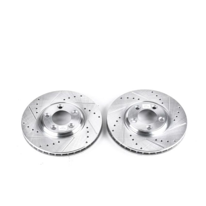 PowerStop AR8160XPR PowerStop Evolution Performance Drilled, Slotted & Plated Brake Rotor Pair