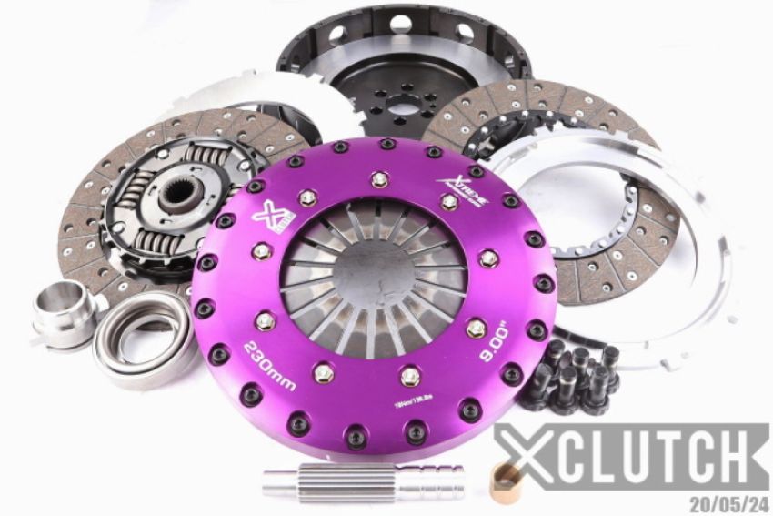 XCLUTCH XKNI23530-2A 89-94 Nissan Skyline GT-R 2.6L 10.5in Twin Sprung Organic Clutch Kit
