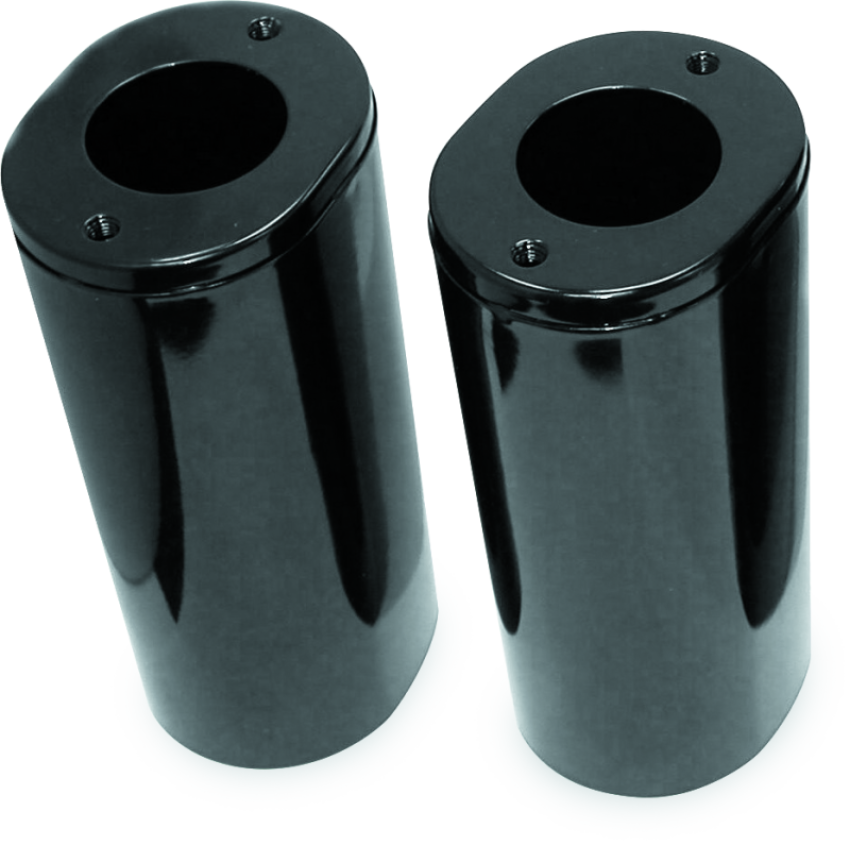 Bikers Choice 482961 49-85 FL 80-88 FLT Black Fork Tube Covers Pr