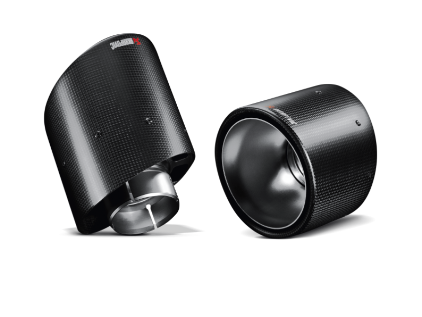 Akrapovic TP-NIZ34-C Tail pipe set (Carbon)