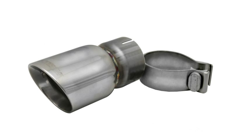 Corsa Performance TK001 Single 3.0in. Polished Pro-Series Universal Tip Kit (2.5in. Inlet-Clamp Included