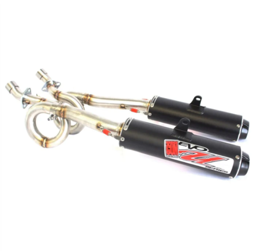 Big Gun 12-2232 08-14 Yamaha RHINO 700 EFI EVO U Series Dual Full Syst Exhaust