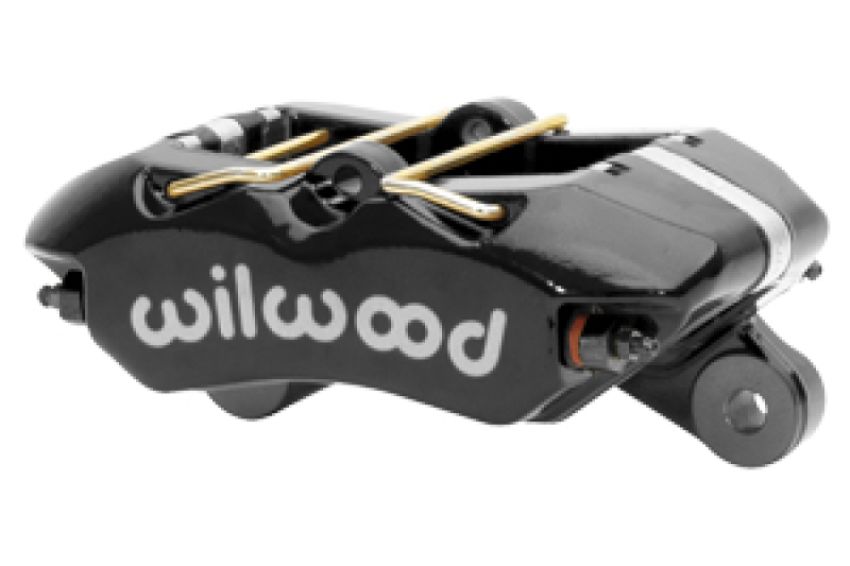 Wilwood 120-15585-BK Caliper-Forged Dynapro 5.25in Mount/ 4 - 1.98in Pistons/ .81in x 13.06in. Rotor - Black