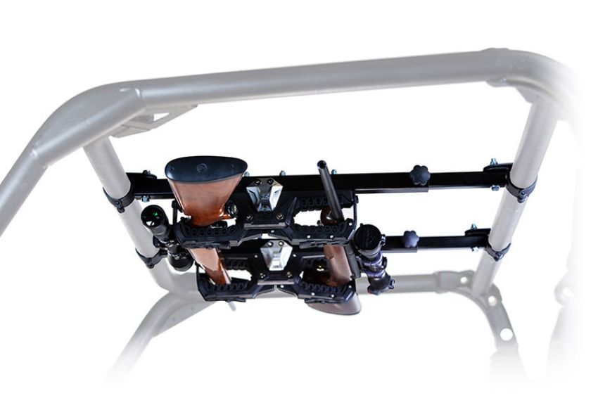 Seizmik 7300 04+ A Cat/ Hon/JD/ Kaw/ Pol/ Suz/ Yam OHGR 2 Gun Rack 1.75 Clamp