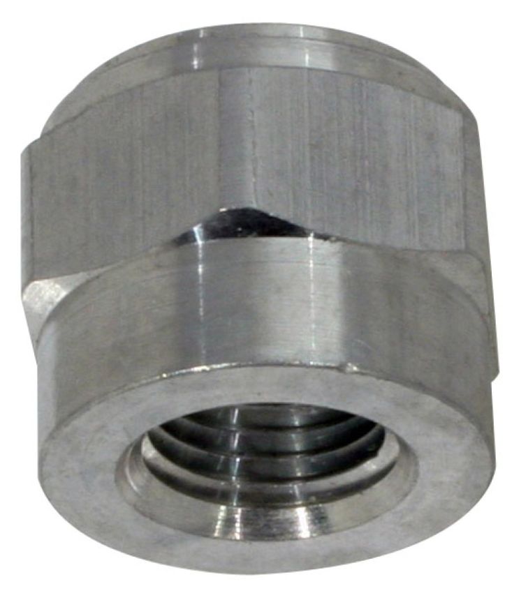 Moroso 22725 1/4in NPT Female Weld-On Bung - Aluminum - Single