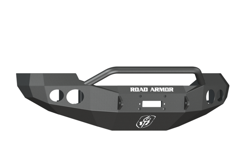 Road Armor 60504B 05-07 Ford F-250 Stealth Front Winch Bumper w/Pre-Runner Guard - Tex Blk