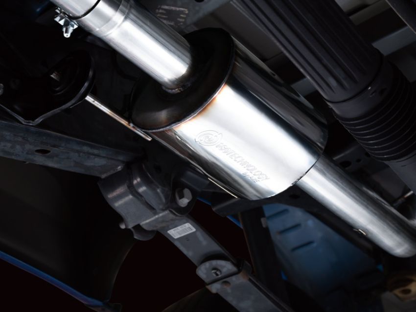 AWE Tuning 3015-22067 AWE 0FG 21+ Ford F150 Dual Side Exit Cat-Back Exhaust- 4.5in Chrome Silver Tips