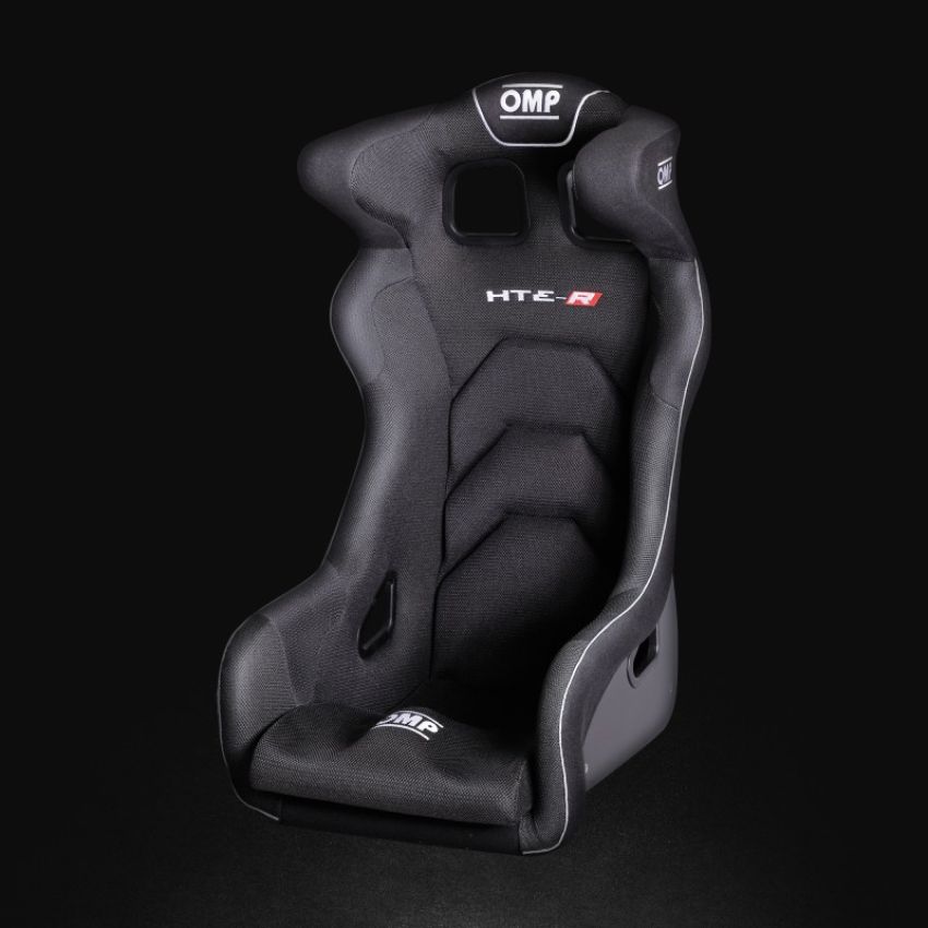 OMP RACING, INC. OMPHA0-0772-B01-071 HTE-R Fiberglass Seat Black