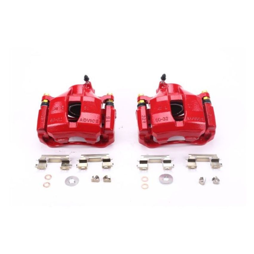 PowerStop S6040 Red Powder Coated Calipers