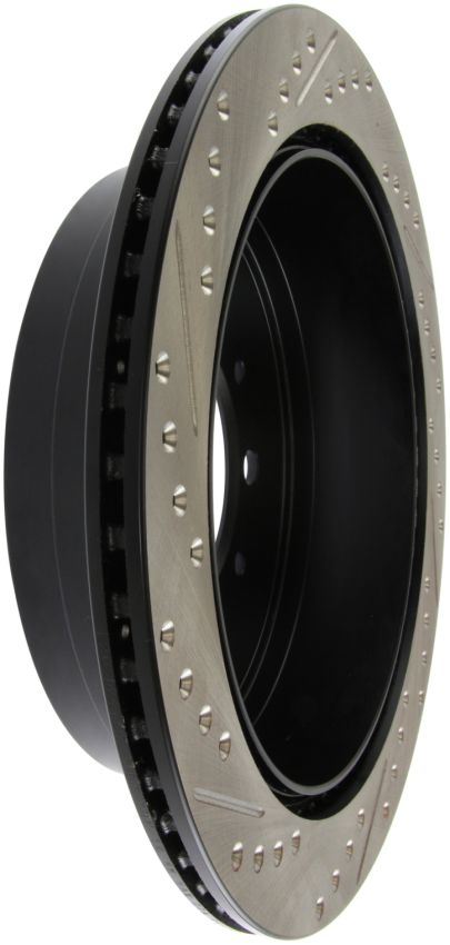 Stoptech 127.44157L Slotted & Drilled Sport Brake Rotor