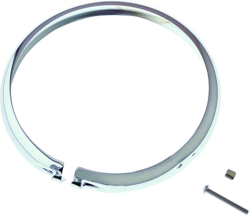 Bikers Choice 666857 5-3/4 Headlight Replcement Chrome Trim Ring