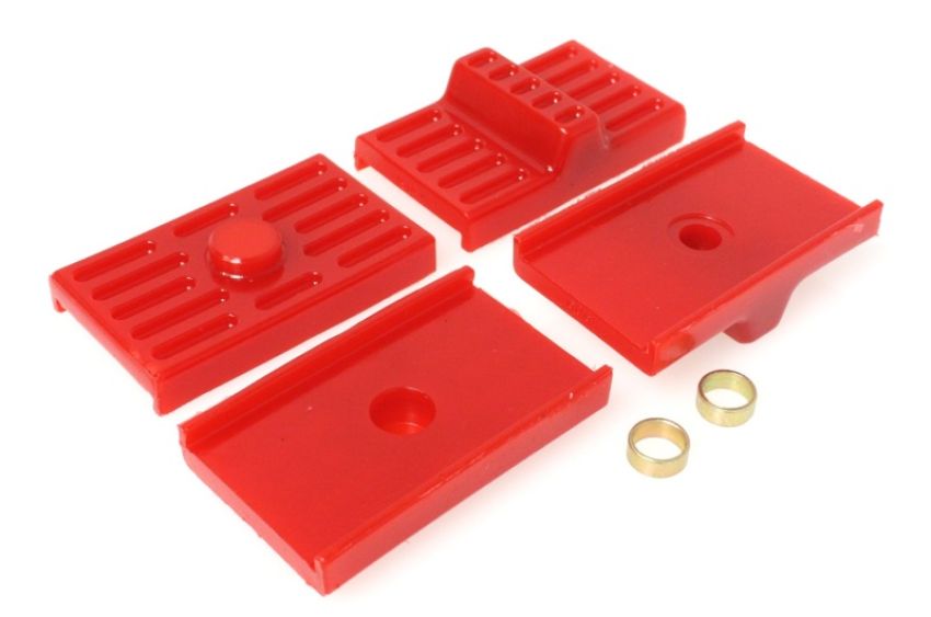 Energy Suspension 3.6111R 70-81 Camaro / 70-81 Firebird Red Multi Leaf Spring Isolators