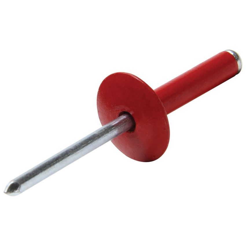 ALLSTAR PERFORMANCE ALL18032 Lg Hd Rivet Red 200pk