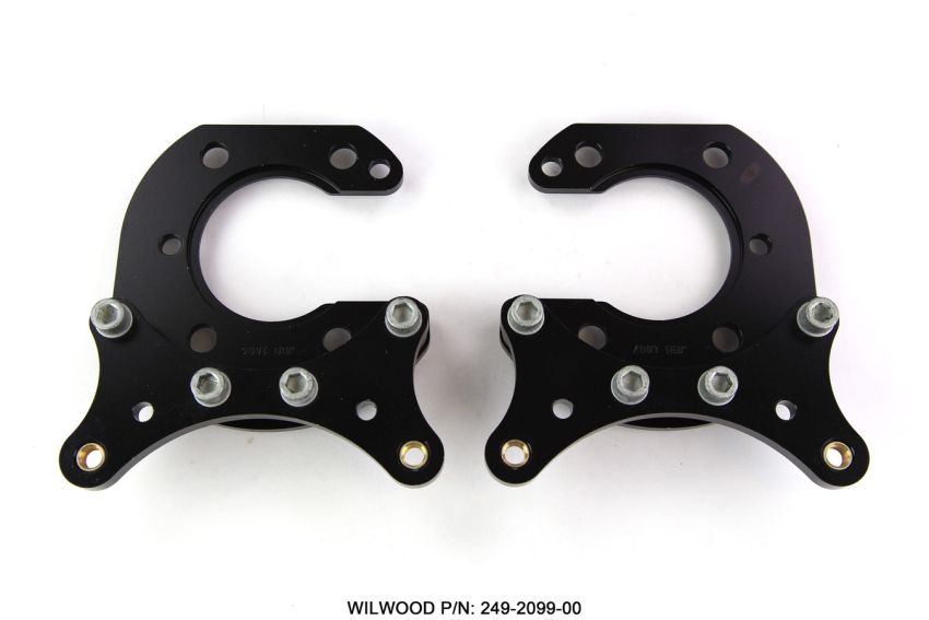 Wilwood 249-2099/00 Brackets (2) - P/S Rear - Big Ford 2.36in Offset