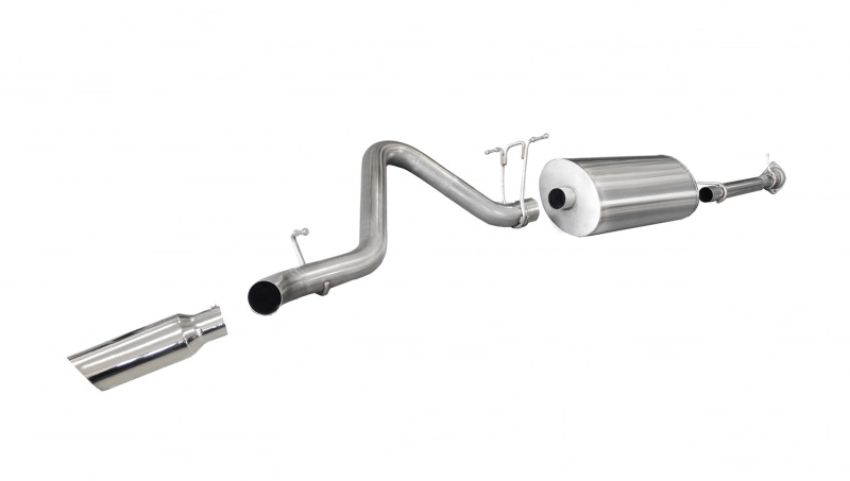 CORSA Performance 24790 Corsa 11 -12 Chevrolet Silverado Reg. Cab/Long Bed 2500 6.0L V8 Polished Sport Cat-Back Ex