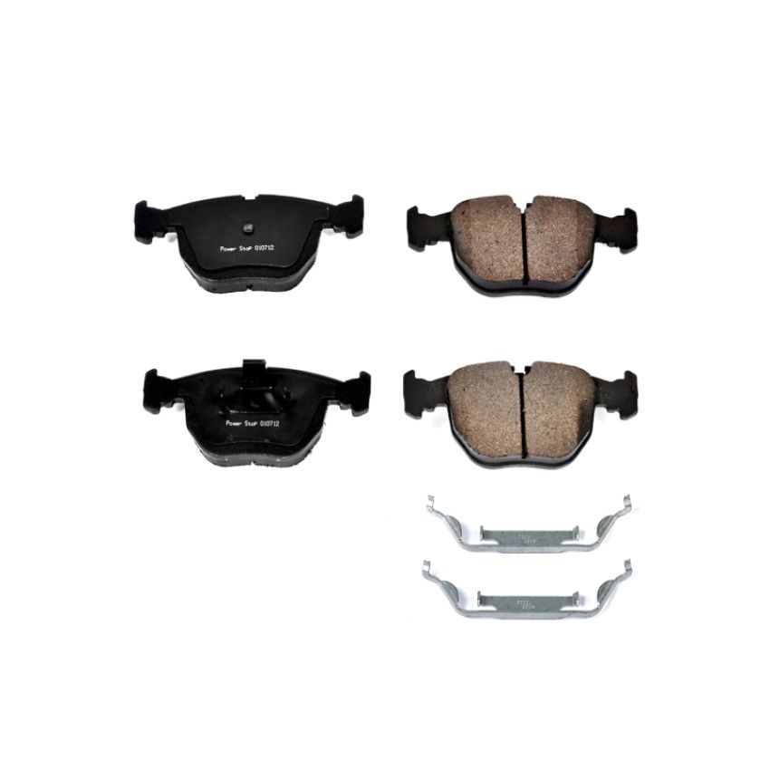 PowerStop 17-681 PowerStop - Z17 Low-Dust Ceramic Brake Pads with Hardware