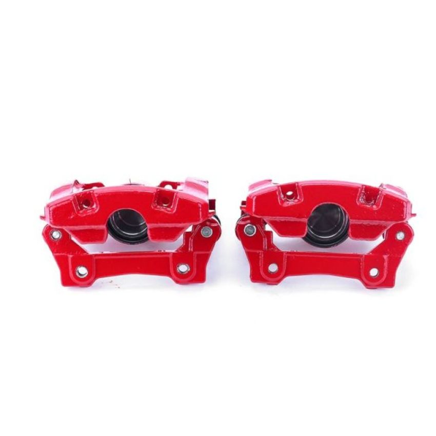PowerStop S3312 Red Powder Coated Calipers
