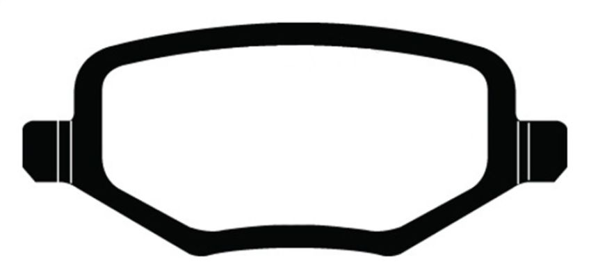 EBC Brakes DP63020 6000 Series Greenstuff Truck/SUV Brakes Disc Pads